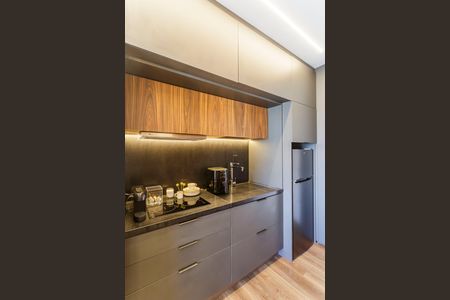 Studio para alugar com 28m², 1 quarto e sem vagaCozinha