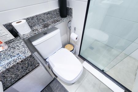 Studio para alugar com 30m², 1 quarto e sem vagaBanheiro