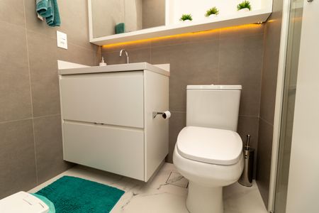 Apartamento à venda com 105m², 2 quartos e 2 vagasBanheiro da Suíte 1