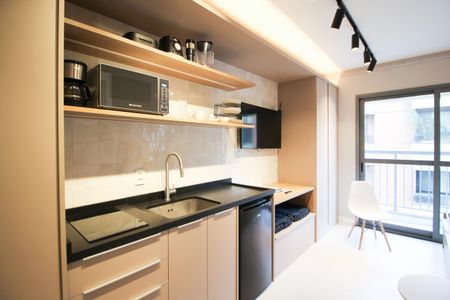 Studio para alugar com 21m², 1 quarto e sem vagaCozinha