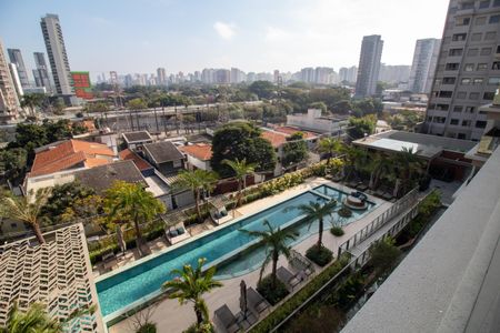 Varanda Gourmet - Vista de apartamento à venda com 3 quartos, 136m² em Campo Belo, São Paulo
