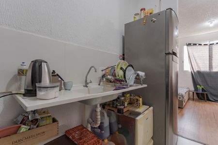 Apartamento à venda com 45m², 2 quartos e sem vagaCozinha e Área de Serviço