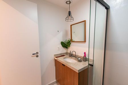 Studio para alugar com 23m², 1 quarto e sem vaga Studio para alugar com 23m², 1 quarto e sem vagaBanheiro Social