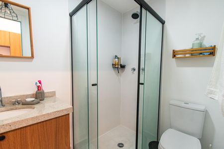 Studio para alugar com 23m², 1 quarto e sem vaga Studio para alugar com 23m², 1 quarto e sem vagaBanheiro Social