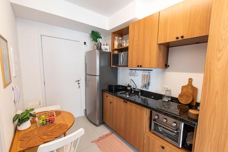 Studio para alugar com 23m², 1 quarto e sem vaga Studio para alugar com 23m², 1 quarto e sem vagaCozinha
