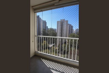 Varanda da Sala de apartamento à venda com 2 quartos, 58m² em Parque Reboucas, São Paulo