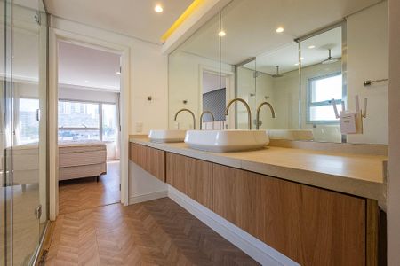 Apartamento para alugar com 170m², 1 quarto e 2 vagasBanheiro da Suíte