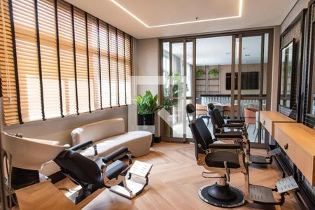 Studio para alugar com 27m², 1 quarto e sem vagaÁrea comum - Barbearia