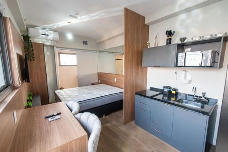 Studio para alugar com 27m², 1 quarto e sem vagaCozinha