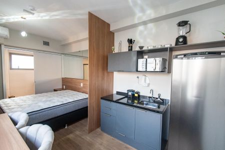 Studio para alugar com 27m², 1 quarto e sem vagaCozinha