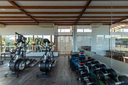 Casa de condomínio para alugar com 237m², 4 quartos e 6 vagasÁrea comum - Academia