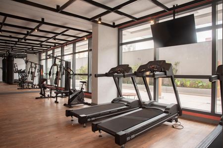 Apartamento para alugar com 29m², 1 quarto e sem vaga Apartamento para alugar com 29m², 1 quarto e sem vagaÁrea comum - Academia