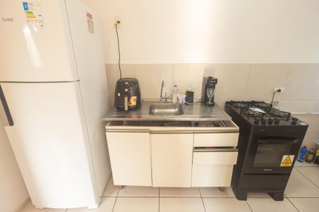Apartamento para alugar com 45m², 2 quartos e sem vaga Apartamento para alugar com 45m², 2 quartos e sem vagaDetalhe da Cozinha