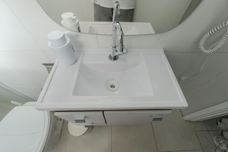 Apartamento para alugar com 32m², 1 quarto e 1 vaga Apartamento para alugar com 32m², 1 quarto e 1 vagaBanheiro da Suíte