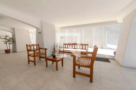 Apartamento para alugar com 32m², 1 quarto e 1 vaga Apartamento para alugar com 32m², 1 quarto e 1 vagaÁrea comum - Salão de festas