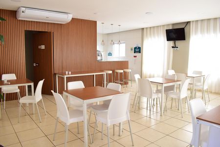 Apartamento para alugar com 49m², 2 quartos e 1 vagaÁrea comum - Salão de festas