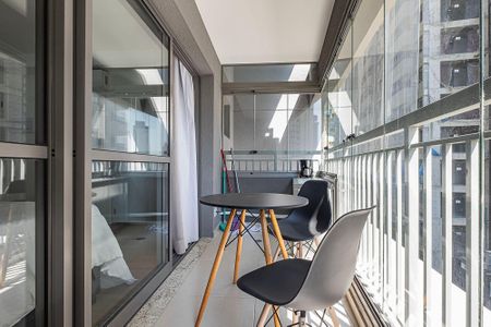 Studio para alugar com 22m², 1 quarto e sem vagaStudio - Varanda