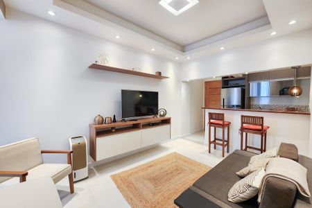 Sala de apartamento para alugar com 1 quarto, 41m² em Santa Teresa, Rio de Janeiro