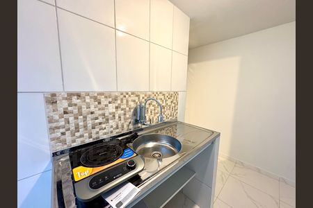 Cozinha de kitnet/studio para alugar com 1 quarto, 42m² em Vila Tupi, Várzea Paulista