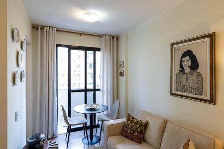 Sala de apartamento à venda com 1 quarto, 31m² em Santa Cecilia, São Paulo