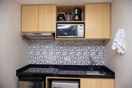 Studio para alugar com 50m², 1 quarto e 1 vagaCozinha - Armários