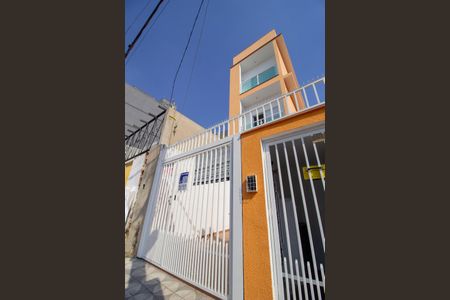 Studio para alugar com 28m², 1 quarto e sem vagaFachada + Placa