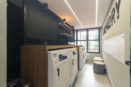 Apartamento para alugar com 40m², 2 quartos e 1 vaga Apartamento para alugar com 40m², 2 quartos e 1 vagaÁrea comum - Lavanderia