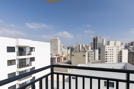 Varanda da Sala de apartamento para alugar com 2 quartos, 40m² em Campos Elíseos, São Paulo