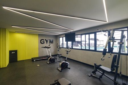 Apartamento para alugar com 40m², 2 quartos e 1 vaga Apartamento para alugar com 40m², 2 quartos e 1 vagaÁrea comum - Academia