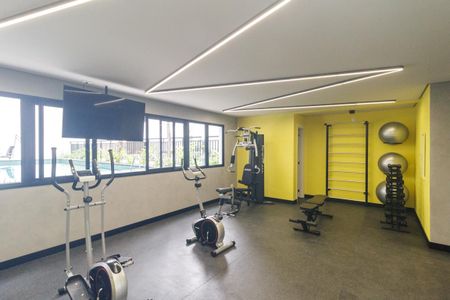 Apartamento para alugar com 40m², 2 quartos e 1 vaga Apartamento para alugar com 40m², 2 quartos e 1 vagaÁrea comum - Academia