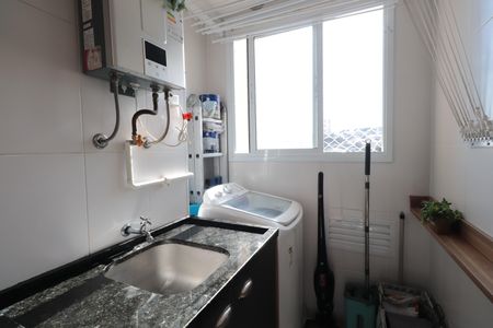 Apartamento à venda com 52m², 2 quartos e 1 vagaCozinha e Área de Serviço