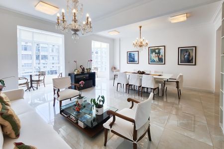 Sala de apartamento à venda com 3 quartos, 184m² em Flamengo, Rio de Janeiro