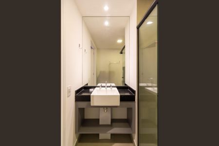 Studio para alugar com 19m², 1 quarto e sem vaga Studio para alugar com 19m², 1 quarto e sem vagaBanheiro