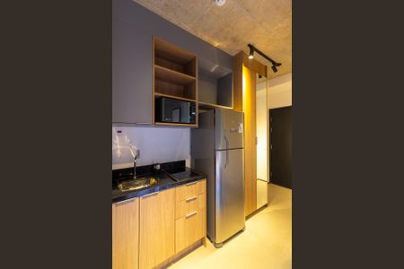 Studio para alugar com 19m², 1 quarto e sem vaga Studio para alugar com 19m², 1 quarto e sem vagaCozinha