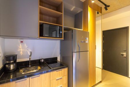 Studio para alugar com 19m², 1 quarto e sem vaga Studio para alugar com 19m², 1 quarto e sem vagaCozinha