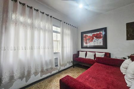 Sala de apartamento para alugar com 2 quartos, 103m² em Jardim Tres Marias, Guarujá