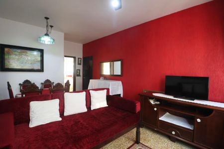 Sala de apartamento para alugar com 3 quartos, 103m² em Jardim Tres Marias, Guarujá