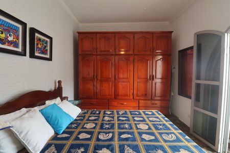 Quarto de apartamento para alugar com 3 quartos, 103m² em Jardim Tres Marias, Guarujá