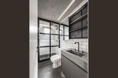 Apartamento à venda com 63m², 2 quartos e 1 vagaBanheiro Social