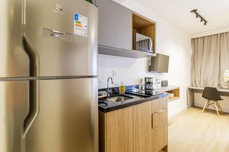 Studio à venda com 20m², 1 quarto e sem vagaCozinha