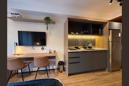 Studio para alugar com 30m², 1 quarto e sem vaga Studio para alugar com 30m², 1 quarto e sem vagaStudio
