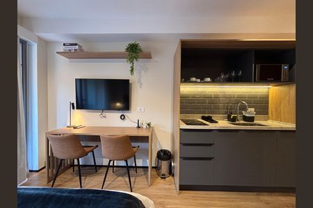 Studio para alugar com 30m², 1 quarto e sem vaga Studio para alugar com 30m², 1 quarto e sem vagaStudio