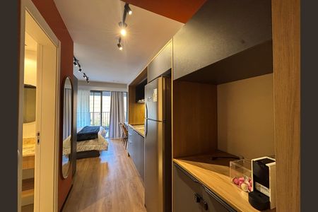 Studio de kitnet/studio para alugar com 1 quarto, 30m² em Indianópolis, São Paulo
