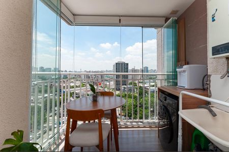 Varanda de apartamento para alugar com 1 quarto, 29m² em Parque Industrial Tomas Edson, São Paulo