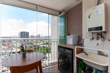 Varanda de apartamento para alugar com 1 quarto, 29m² em Parque Industrial Tomas Edson, São Paulo