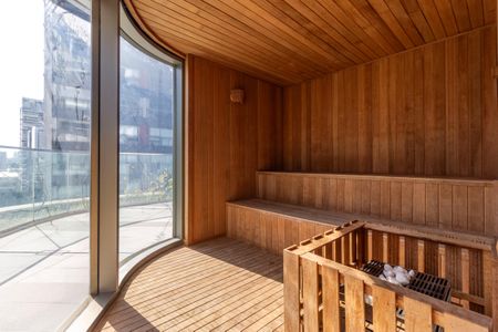 Studio para alugar com 47m², 1 quarto e 1 vaga Studio para alugar com 47m², 1 quarto e 1 vagaÁrea comum - Sauna