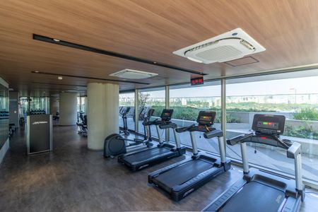 Studio para alugar com 39m², 1 quarto e 1 vaga Studio para alugar com 39m², 1 quarto e 1 vagaÁrea comum - Academia