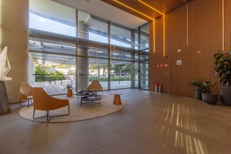 Studio para alugar com 39m², 1 quarto e 1 vaga Studio para alugar com 39m², 1 quarto e 1 vagaÁrea comum - Hall Social