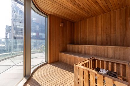 Studio para alugar com 39m², 1 quarto e 1 vaga Studio para alugar com 39m², 1 quarto e 1 vagaÁrea comum - Sauna