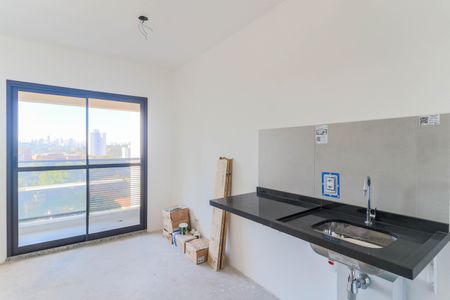 Studio à venda com 27m², 1 quarto e 1 vagaCozinha